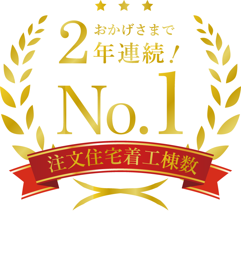 住宅着工棟数第1位